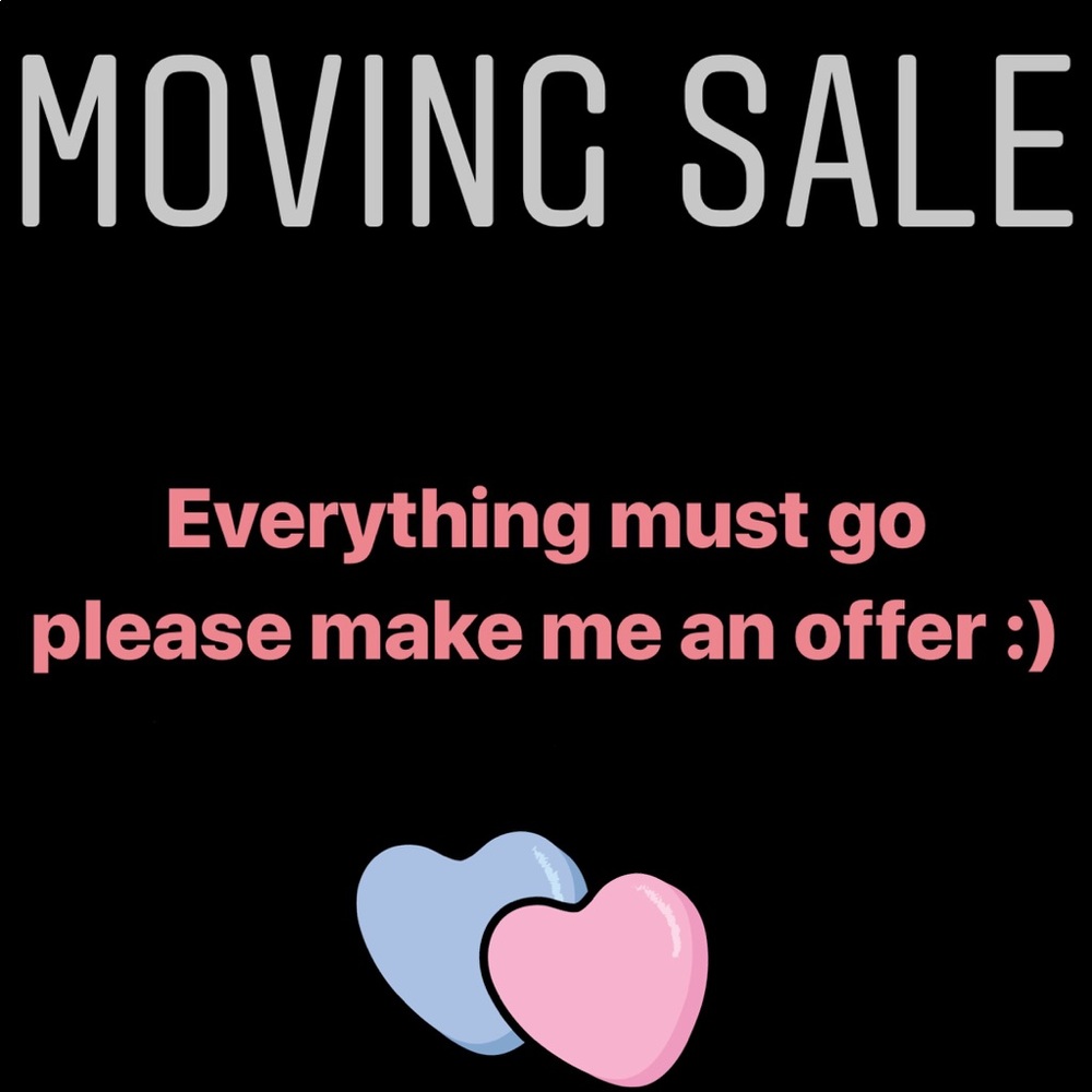 Moving sale!